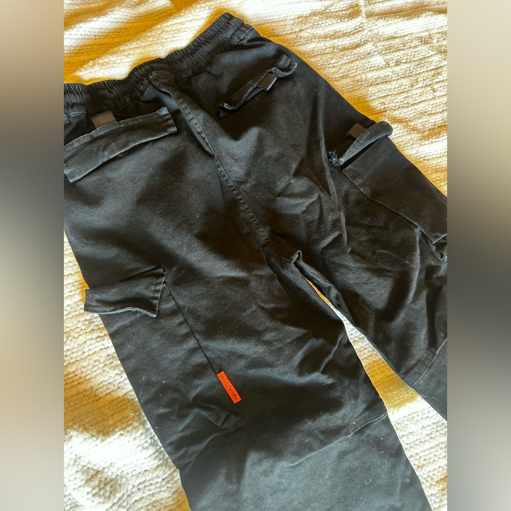Cargo Pants Bundle Black & Tan Boys size 14 - Picture 11 of 11